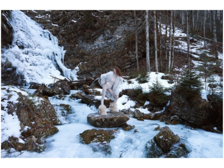 Joni Gerlach, Faces, Glamour, Editorial, Fashion, snow, mode, schnee, frozen, berge, austria