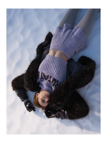 Joni Gerlach, Faces, Glamour, Editorial, Fashion, snow, mode, schnee, frozen, berge, austria